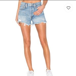 AGOLDE Parker Vintage Cut Off Short in Swapmeet